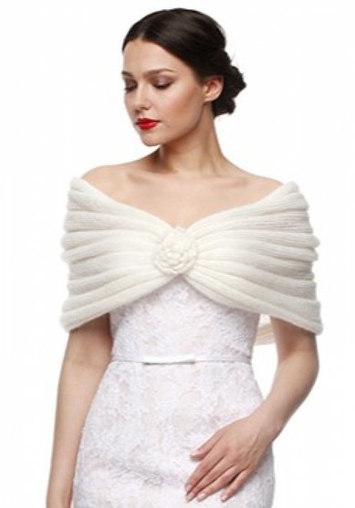 Накидка Мод. 027-V94970 - Свадебный трикотаж Viozari Murri