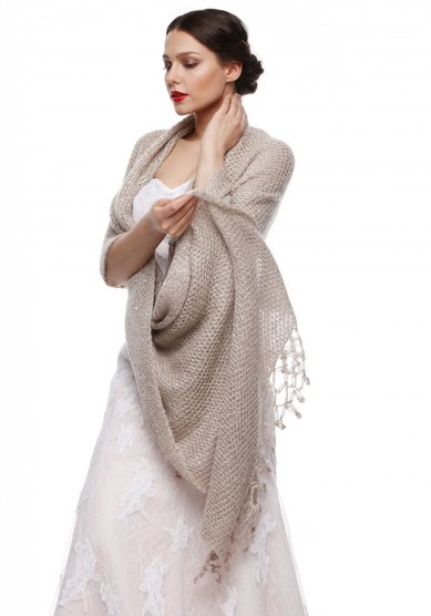 Палантин Мод.023-V94987 - Свадебный трикотаж Viozari Murri