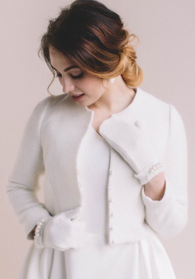 Свадебный жакет A95766 - Салон аксессуаров ART PODIUM