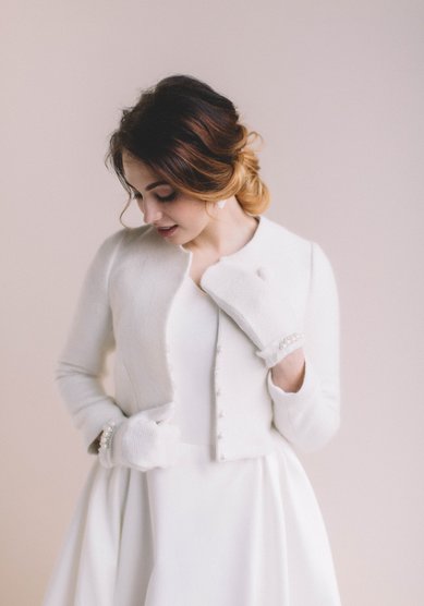 Свадебный жакет Jacket-A95767 - Салон аксессуаров ART PODIUM