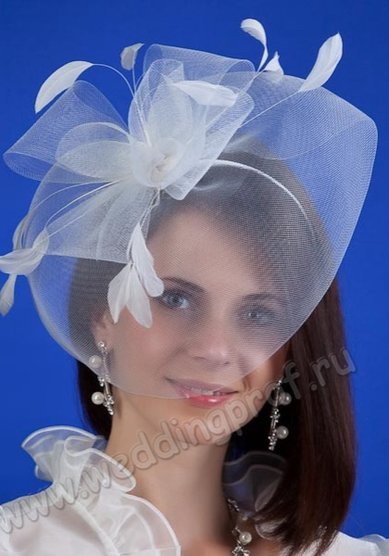 вуалетка 1006-Б96498 - Товары для жениха и невесты, а также для гостей. Богема