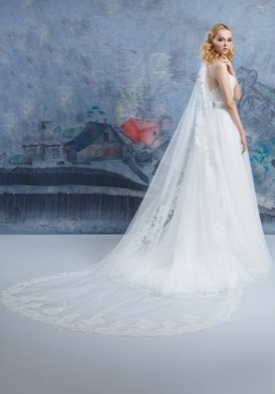 Фата 34/86-М96522 - ГИПЕРМАРКЕТ СВАДЕБНЫХ И ВЕЧЕРНИХ ПЛАТЬЕВ МИЛЕНА