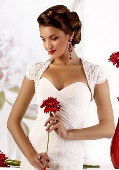 болеро Фелиция-М96920 - свадебный салон Моя Свадьба