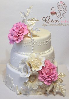 «Розовые пионы»