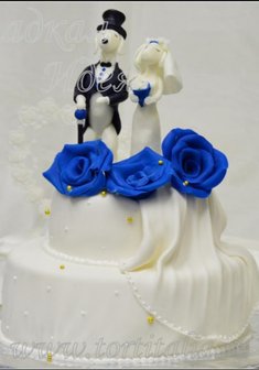 «Свадебный торт 004112»