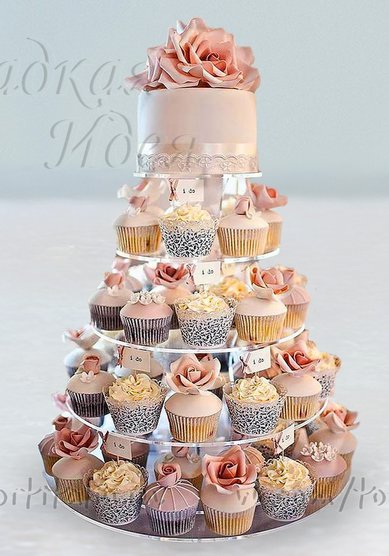 Торт на свадьбу С102419 - Кондитерская Сладкая идея