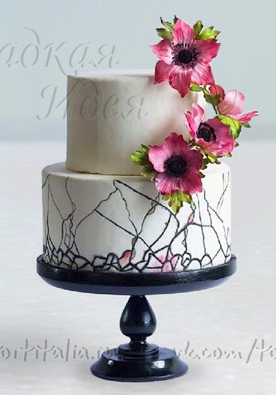 Свадебный торт С102420 - Кондитерская Сладкая идея