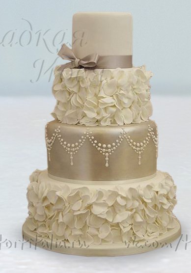 Торт на свадьбу С102423 - Кондитерская Сладкая идея
