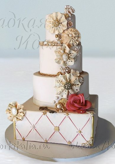 Свадебный торт С102424 - Кондитерская Сладкая идея