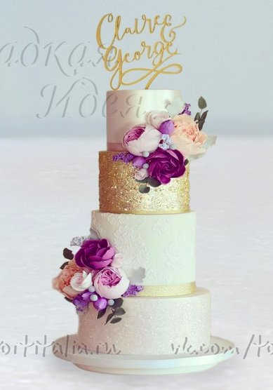 Торт на свадьбу С102429 - Кондитерская Сладкая идея