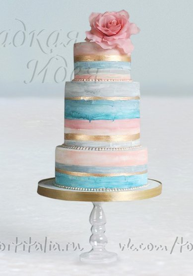 Свадебный торт С102438 - Кондитерская Сладкая идея