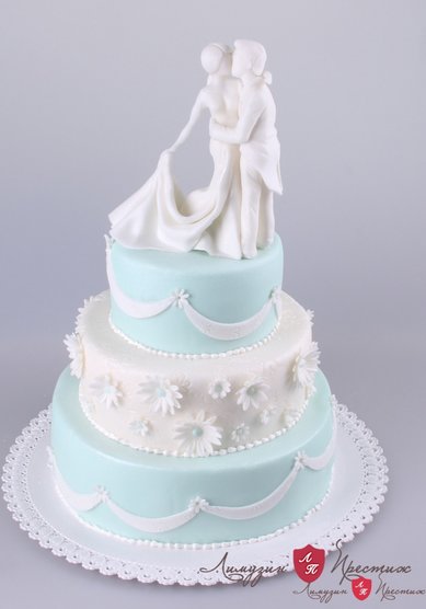 Свадебный торт В ЛУННОМ СВЕТЕ (Л106756) - компания Лимузин Престиж