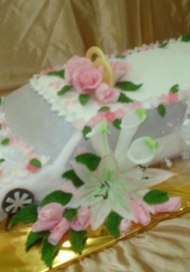 Торт на свадьбу №31 (A106769) - Компания ALFA LIMO