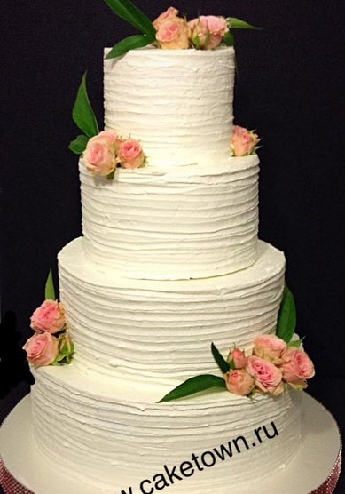 Торт на свадьбу C107973 - Торты на заказ CAKETOWN.RU