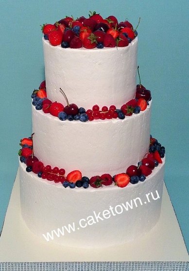 Торт на свадьбу C107983 - Торты на заказ CAKETOWN.RU