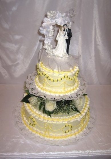 Свадебный торт Торт №59 (от 5 кг) (А108278) - Компания Абсолют Корона