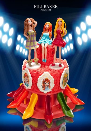 Торт на свадьбу Торт с куколками (Ф10911) - Компания Фили-Бейкер
