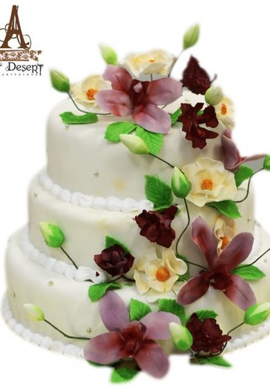 Торт на свадьбу A11947 - Кондитерская ArtDesert