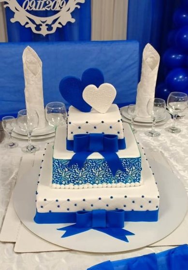 Свадебный торт Ч124438 - Компания Частный кондитер