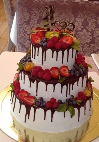 Свадебный торт Ч124448 - Компания Частный кондитер