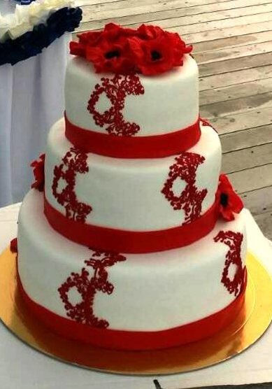 Торт на свадьбу Ч124449 - Компания Частный кондитер