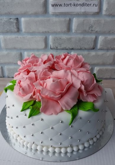 Свадебный торт Ч124454 - Компания Частный кондитер