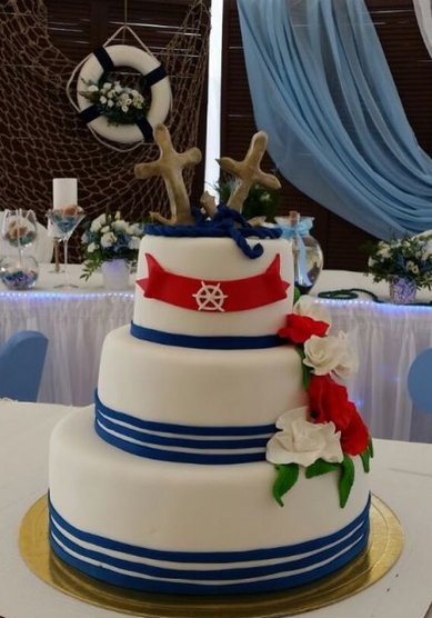 Свадебный торт Ч124456 - Компания Частный кондитер