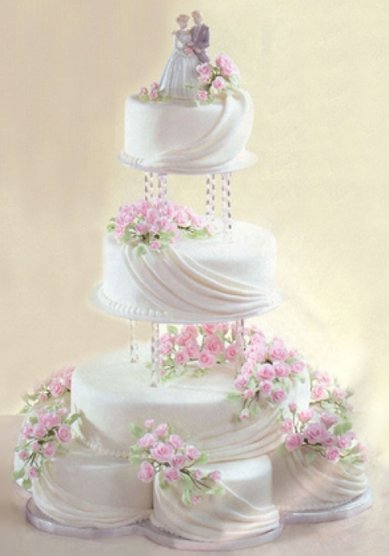 Свадебный торт И132 - Компания Итальянская кондитерская