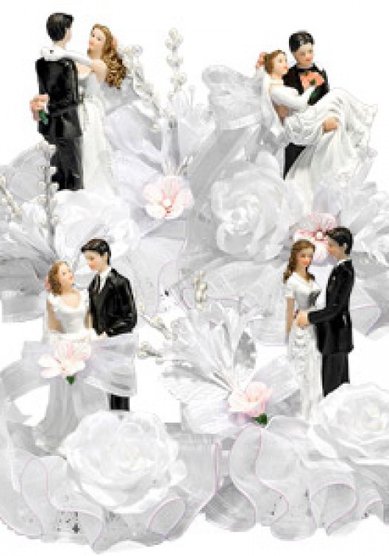 Торт на свадьбу Фигурка свадебная арт.10578 (К14373) - Кондитерская Клубничка