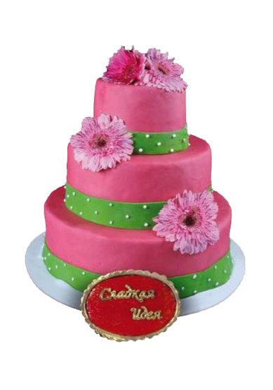 Свадебный торт С14442 - Кондитерская Сладкая идея