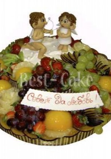 Свадебный торт Amour Amour (B15104) - Кондитерская Best Cake