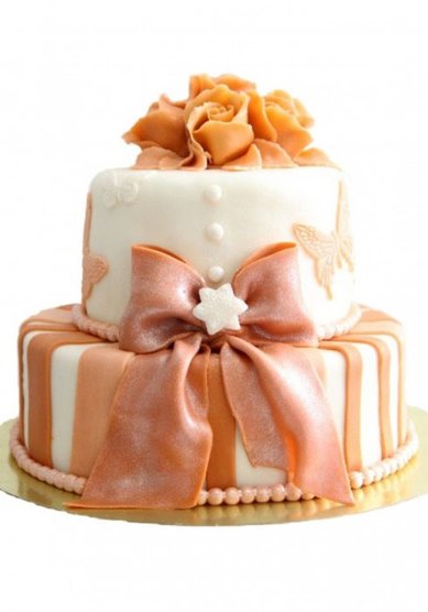 Свадебный торт Кокетка (B15126) - Кондитерская BeLight