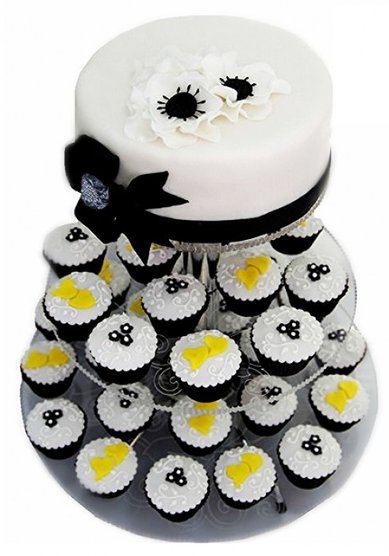 Торт на свадьбу Гламур (B15127) - Кондитерская BeLight