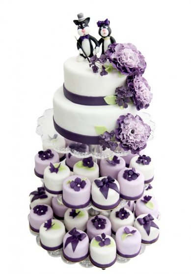 Свадебный торт Романтика (B15866) - Кондитерская BeLight