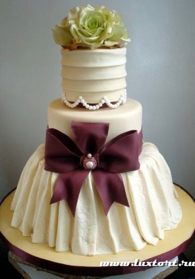 Свадебный торт 1-Л16772 - Кондитерская ЛюксТорт