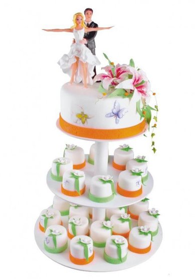 Торт на свадьбу К29885 - Кондитерская Клубничка