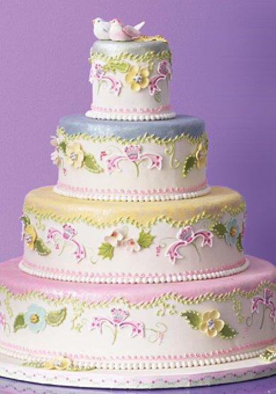 Торт на свадьбу S32977 - Кондитерская STRADIVARI