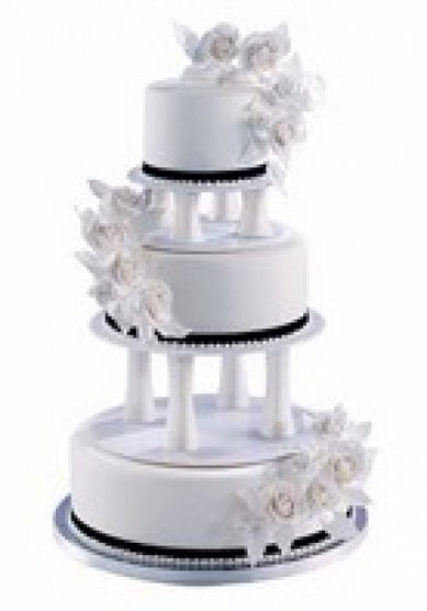 Торт на свадьбу S32979 - Кондитерская STRADIVARI