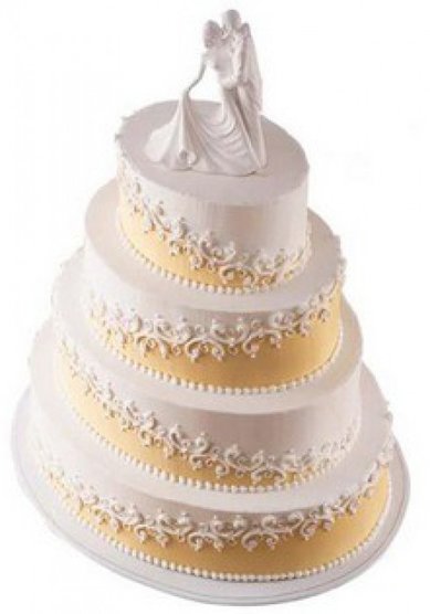 Торт на свадьбу S32981 - Кондитерская STRADIVARI