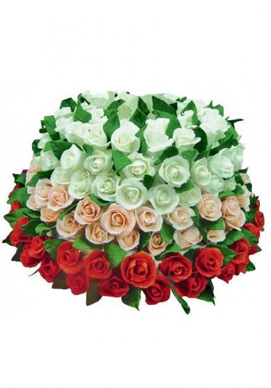 Свадебный торт Миллион роз (B33470) - Кондитерская Best Cake