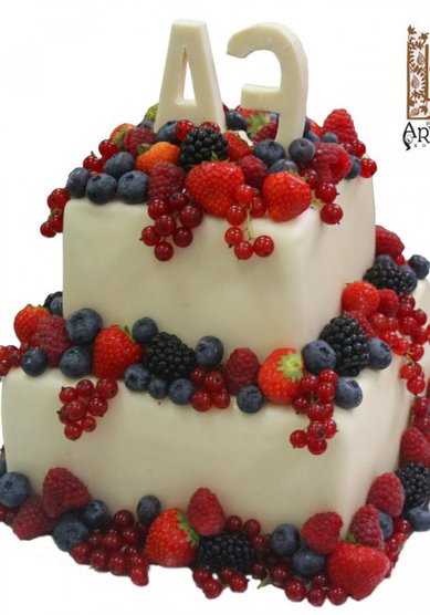 Свадебный торт Фруктовая свадьба (A39252) - Кондитерская ArtDesert