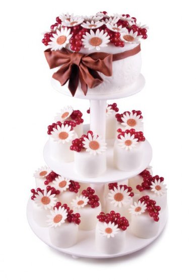 Торт на свадьбу Летнее лукошко (К39935) - Кондитерская Клубничка