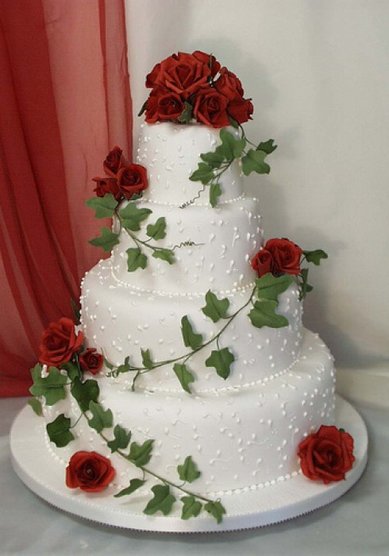 Свадебный торт №1011 (I41138) - Компания Iris Delicia