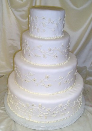 Торт на свадьбу №909 (I41139) - Компания Iris Delicia