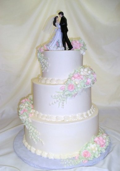 Торт на свадьбу №894 (I41147) - Компания Iris Delicia