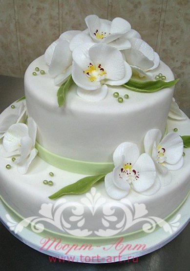 Свадебный торт Клаудиа (Т41650) - Кондитерское ателье ТОРТ-АРТ