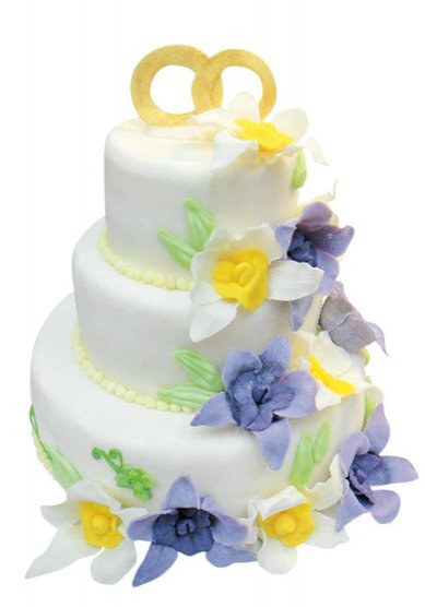 Торт на свадьбу Б42997 - Компания Барави-Т