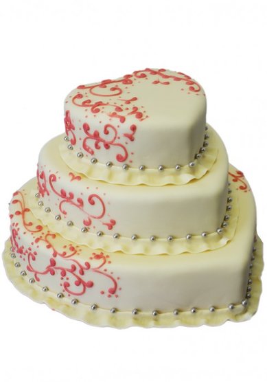 Свадебный торт Свадебный торт Грета Гарбо (A47864) - Кондитерская ArtDesert