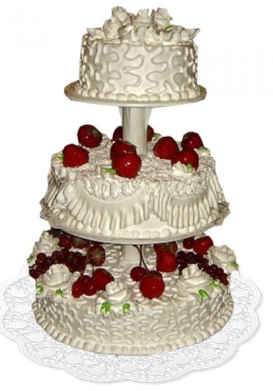 Торт на свадьбу Б48333 - Компания Барави-Т