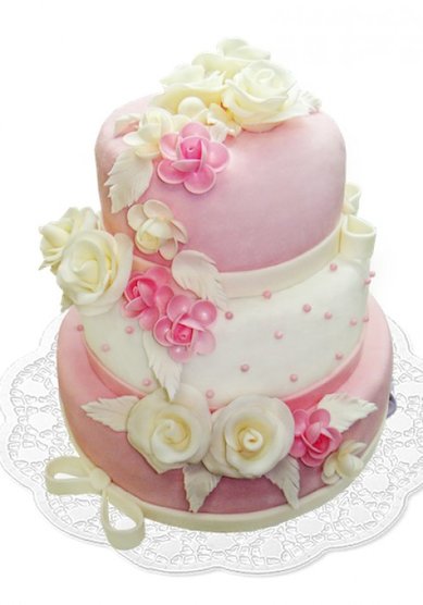 Торт на свадьбу Б48345 - Компания Барави-Т